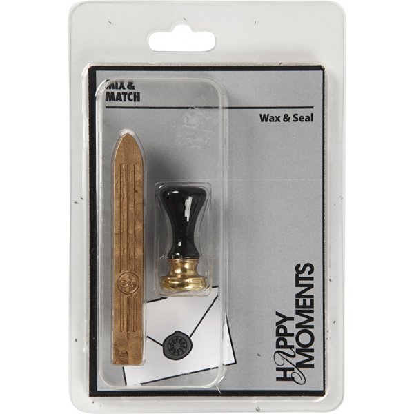 Vernis et sceau - or