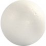 Boules en polystyrne - blanc - 6 cm - 5 pcs