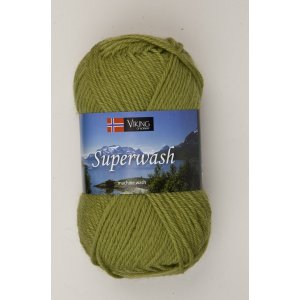 Fil Viking Superwash 50g - Vert (132) Fil Viking Superwash 50g - Vert (132)