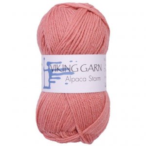 Fil Viking Alpaca Storm 50g - Flamant rose (554) Fil Viking Alpaca Storm 50g - Flamant rose (554)