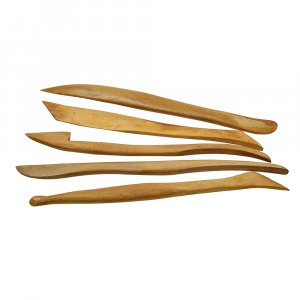 Set d'outils de modelage bois 20 cm - 5 pièces Set d'outils de modelage bois 20 cm - 5 pièces