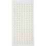 Demi-perles - blanches - 144 pcs