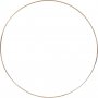 Bague en mtal - dore - 30 cm