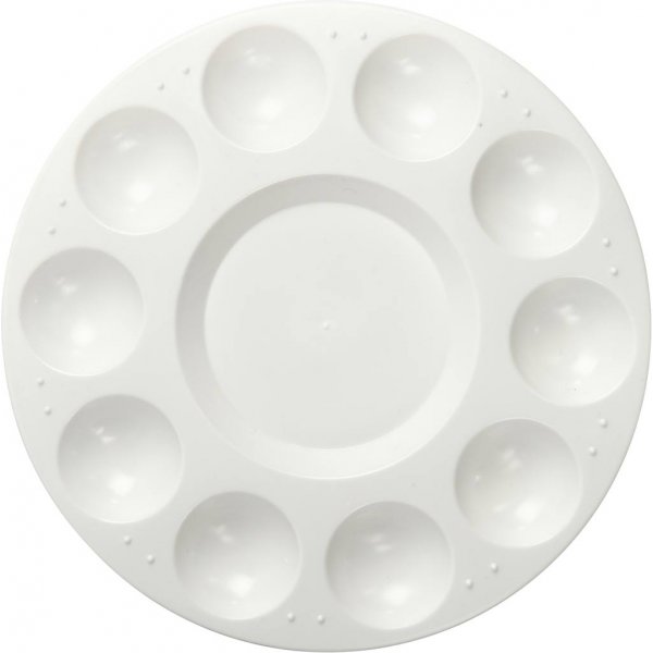 Palette - blanc - Ø17 cm Palette - blanc - Ø17 cm