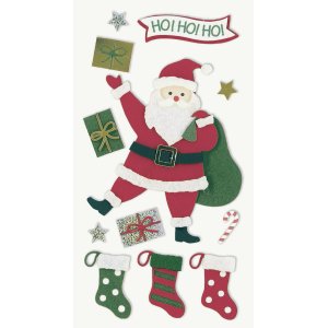 Mélange d'autocollants - Père Noël Mélange d'autocollants - Père Noël