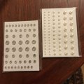 Image client Demi-perles acryliques autocollantes 3 5 7 mm - perle crème paquet de 72 rondes
