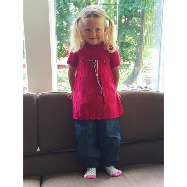 Patron tricot - Robe Eco laine bb