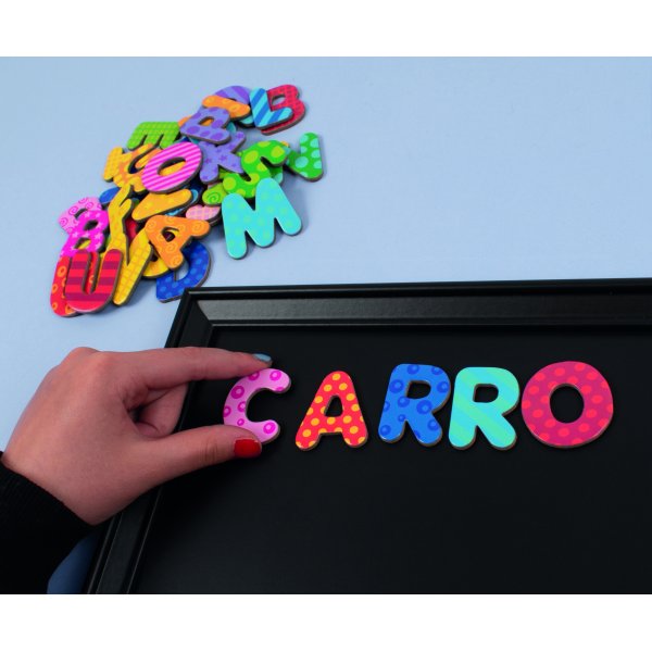 Lettres magn�tiques � motifs 60 pcs