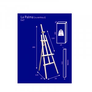 Chevalet - Studio A-Frame N°47 - La Palma (Pin) - KIT Chevalet - Studio A-Frame N°47 - La Palma (Pin) - KIT