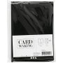 Cartes et enveloppes - noir - 11,5 x 16,5 cm - 4 sets