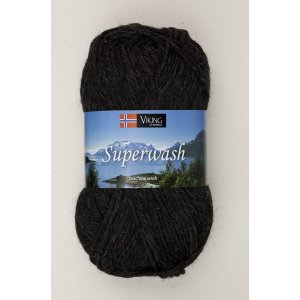 Fil Viking Superwash 50g - Gris anthracite (117) Fil Viking Superwash 50g - Gris anthracite (117)