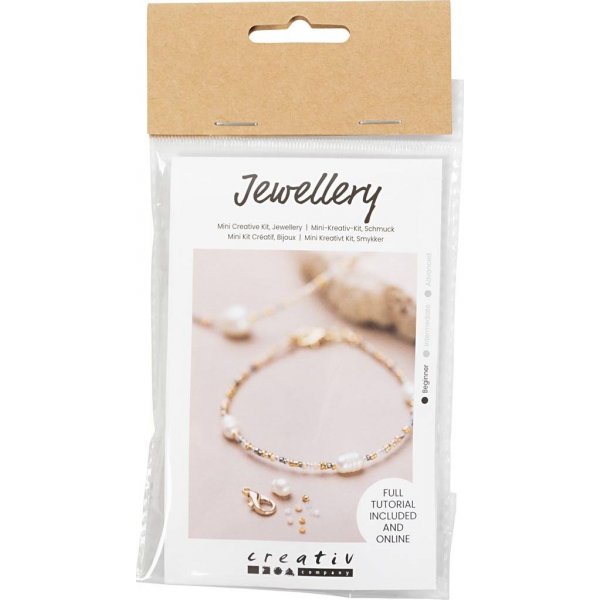 Mini DIY Kit Bijoux - Bracelet et collier avec fermoir