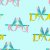 Tricot  motifs 150 cm - Polly Bleu clair