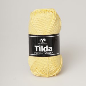 Fil Tilda Black Sheep 50g - Jaune clair (33) Fil Tilda Black Sheep 50g - Jaune clair (33)