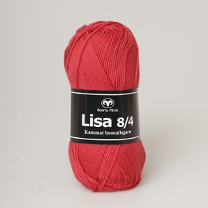 Fil Black Sheep Lisa 8/4 50g - Rouge (45) Fil Black Sheep Lisa 8/4 50g - Rouge (45)