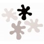 Fleurs transparentes 10 pcs