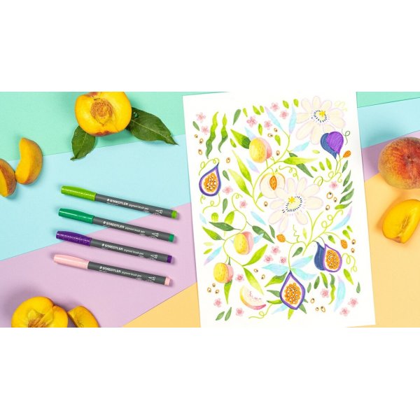 Stylo pinceau à pigments Staedtler Stylo pinceau à pigments Staedtler