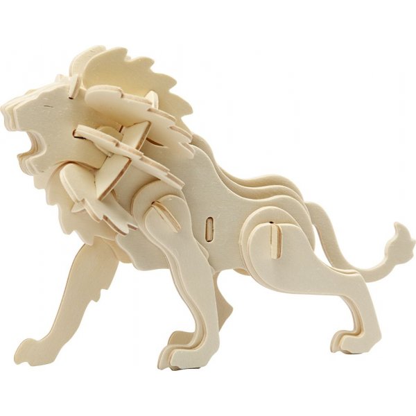 Figurine de construction 3D - lion
