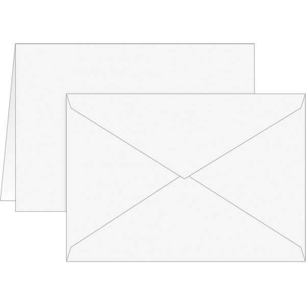 Cartes lettres - A6 - verticales (paquet de 10)