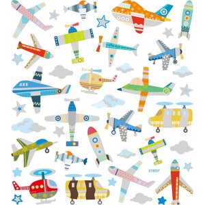 Autocollants - avion et hélicoptère Autocollants - avion et hélicoptère
