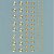 Demi-perles acryliques autocollantes 3 5 7 mm - or brillant paquet de 72 rondes Demi-perles acryliques autocollantes 3 5 7 mm - or brillant paquet de 72 rondes