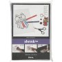 Feuilles de plastique rtractables - transparentes mates - 100 feuilles