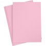 Carton color - rose clair - A4 - 180 g - 20 feuilles