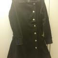 Image client Simili cuir nappa Noir - 140 cm