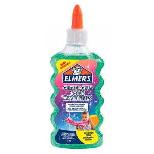 Colle Elmer's - Colle pailletée - Vert - 177 ml Colle Elmer's - Colle pailletée - Vert - 177 ml