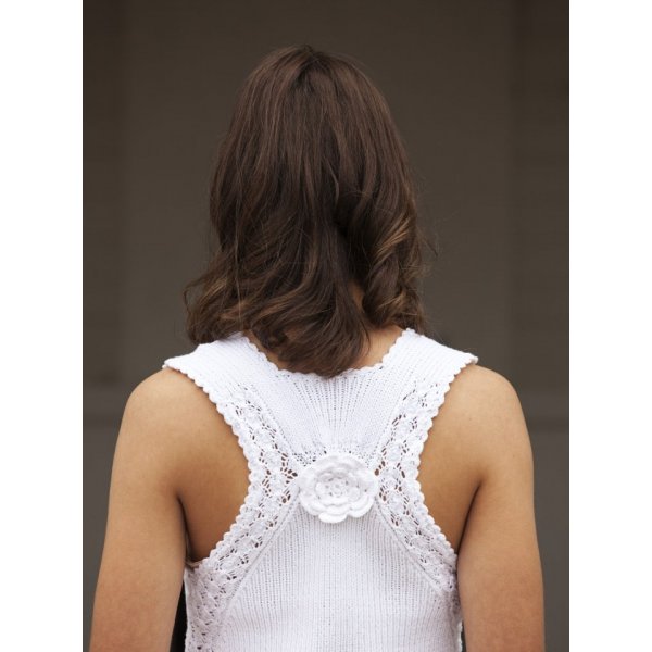 Patron tricot - Robe tricote en dentelle