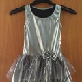 Image client Tissu Jersey Brillant Argent - 145 cm