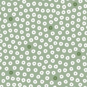 Toile cirée Dotti sauge polyester Toile cirée Dotti sauge polyester