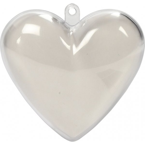 Coeur déco - transparent - 10 pcs Coeur déco - transparent - 10 pcs