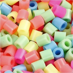 Perles tube NABBI - Moyen 20000 pcs - Différentes couleurs Perles tube NABBI - Moyen 20000 pcs - Différentes couleurs
