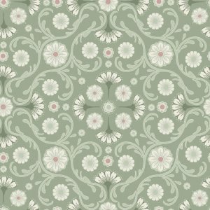 Tissu ciré textile Malva vert clair Tissu ciré textile Malva vert clair