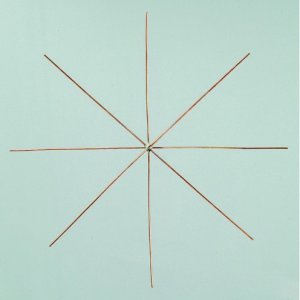Étoile en fil d'acier pour perles ø 15 cm x 0,8 mm - paquet de 4. 8 angles Étoile en fil d'acier pour perles ø 15 cm x 0,8 mm - paquet de 4. 8 angles