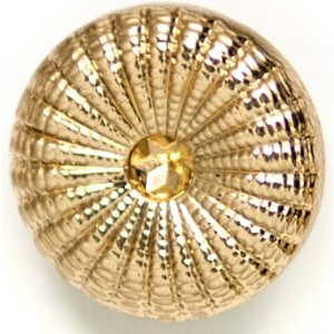 Bouton Rond 1 trou 13 mm 7pcs - Doré Bouton Rond 1 trou 13 mm 7pcs - Doré