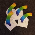 Image client Paquet de 20 papiers arc-en-ciel