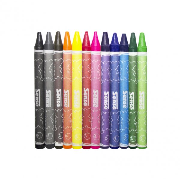 Crayons Sense - 12 crayons Crayons Sense - 12 crayons