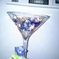 Image client Boules de verre 18 - 20 mm - transparentes 100 g / 20 pcs.
