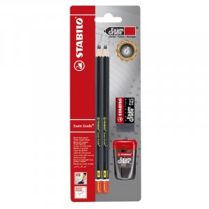Crayon Encre d'examen Gomme et taille-crayon Crayon Encre d'examen Gomme et taille-crayon