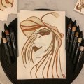 Image client BrushMarker W&N - Tons chair 6 stylos