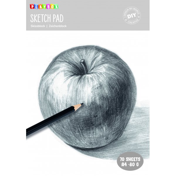 Carnet de croquis A4 - 70 feuilles