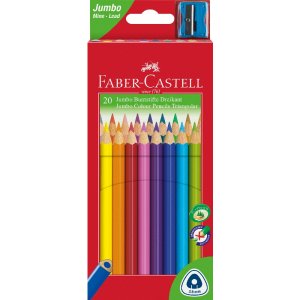 Crayons de couleur Jumbo Triangle - 20 couleurs Crayons de couleur Jumbo Triangle - 20 couleurs