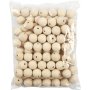 Perles en bois - 25 mm - 100 pcs