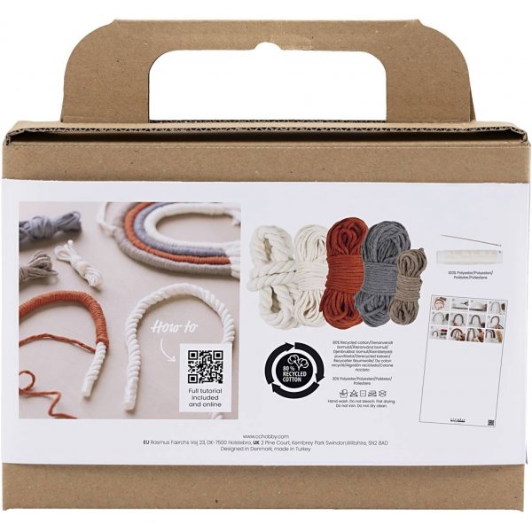 Mini Kit DIY Macramé - Arc-en-ciel