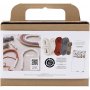 Mini Kit DIY Macram - Arc-en-ciel