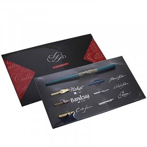 Set de calligraphie Herbin - 1 manche & 6 épingles Set de calligraphie Herbin - 1 manche & 6 épingles