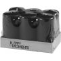 Bloc lumineux - noir - 50 mm - 6 pcs