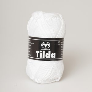 Fil Tilda Black Sheep 50g - Blanc (04) Fil Tilda Black Sheep 50g - Blanc (04)